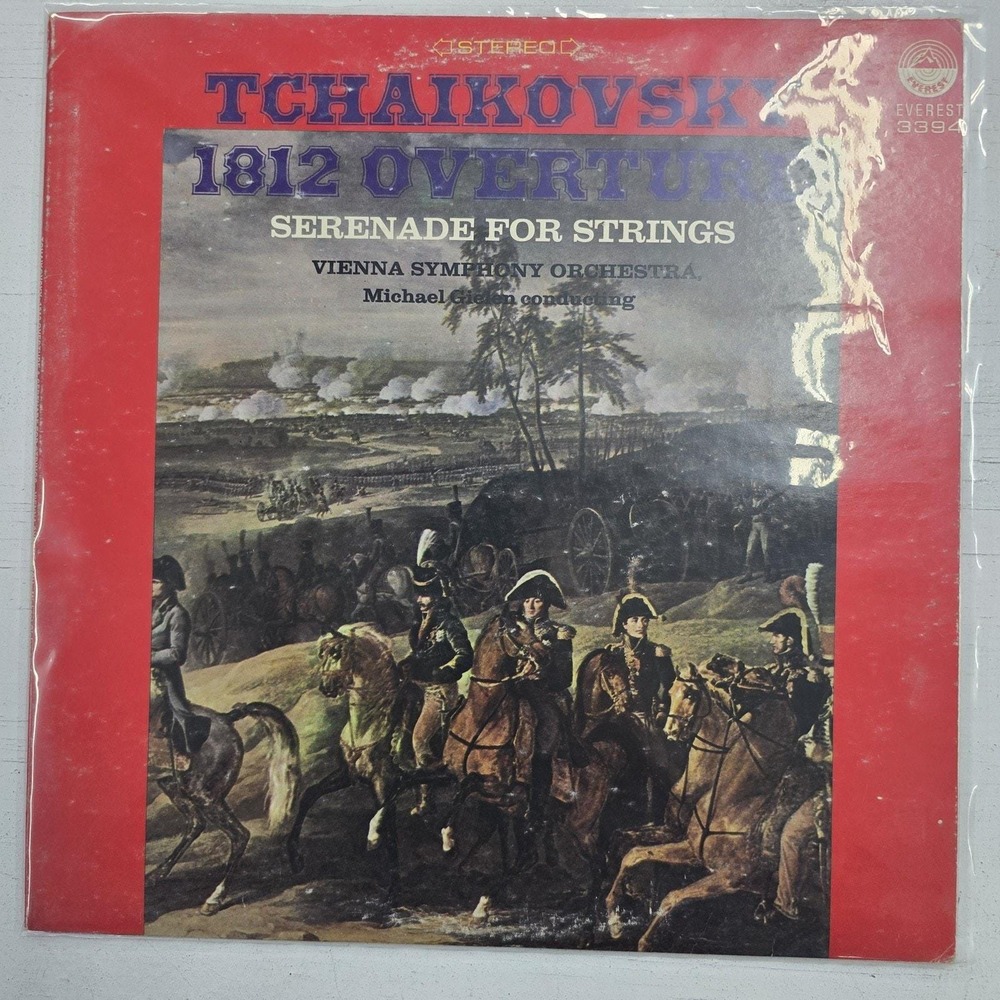 Vienna Symphony Orchestra Tchaikovsky 1812 Overture Serenade LP Everest